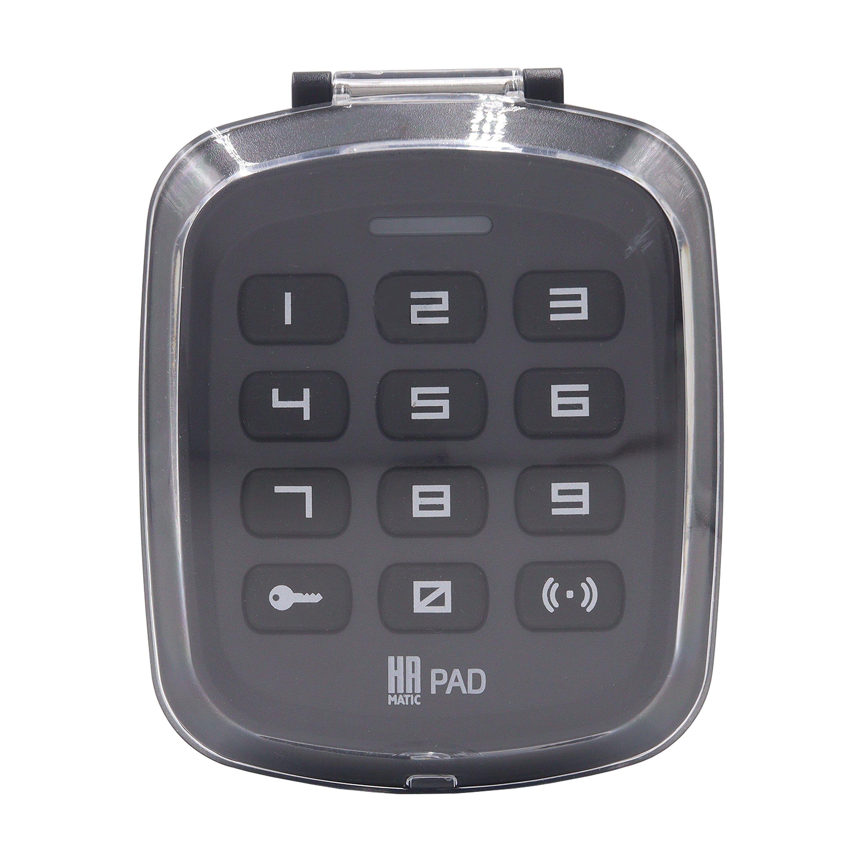 Universal Wireless Gate/Garage Multifrequency Keypad - Black | Remote Pro