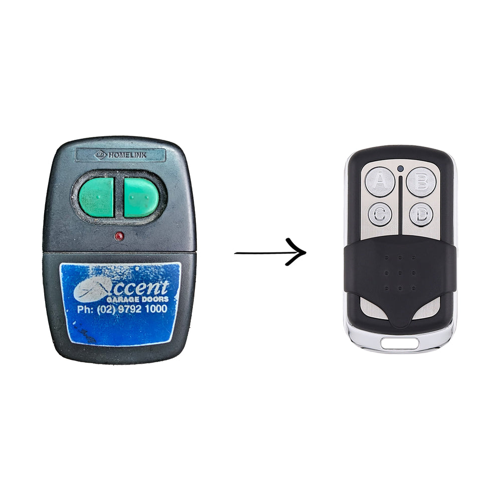 Compatible Remote To Suit Accent Garage Doors