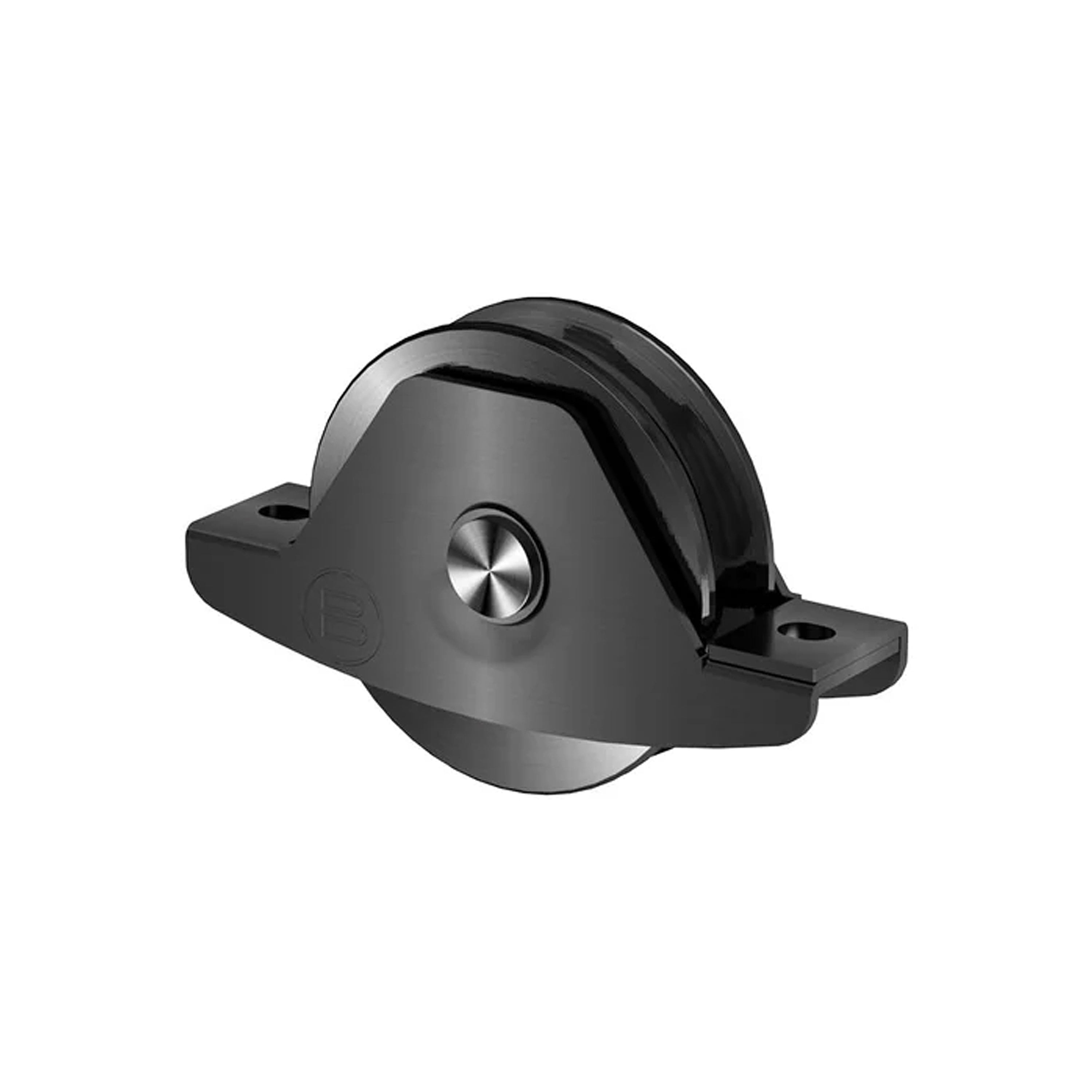 Hi-Clearance Rebate Wheel 80mm dia (Black)