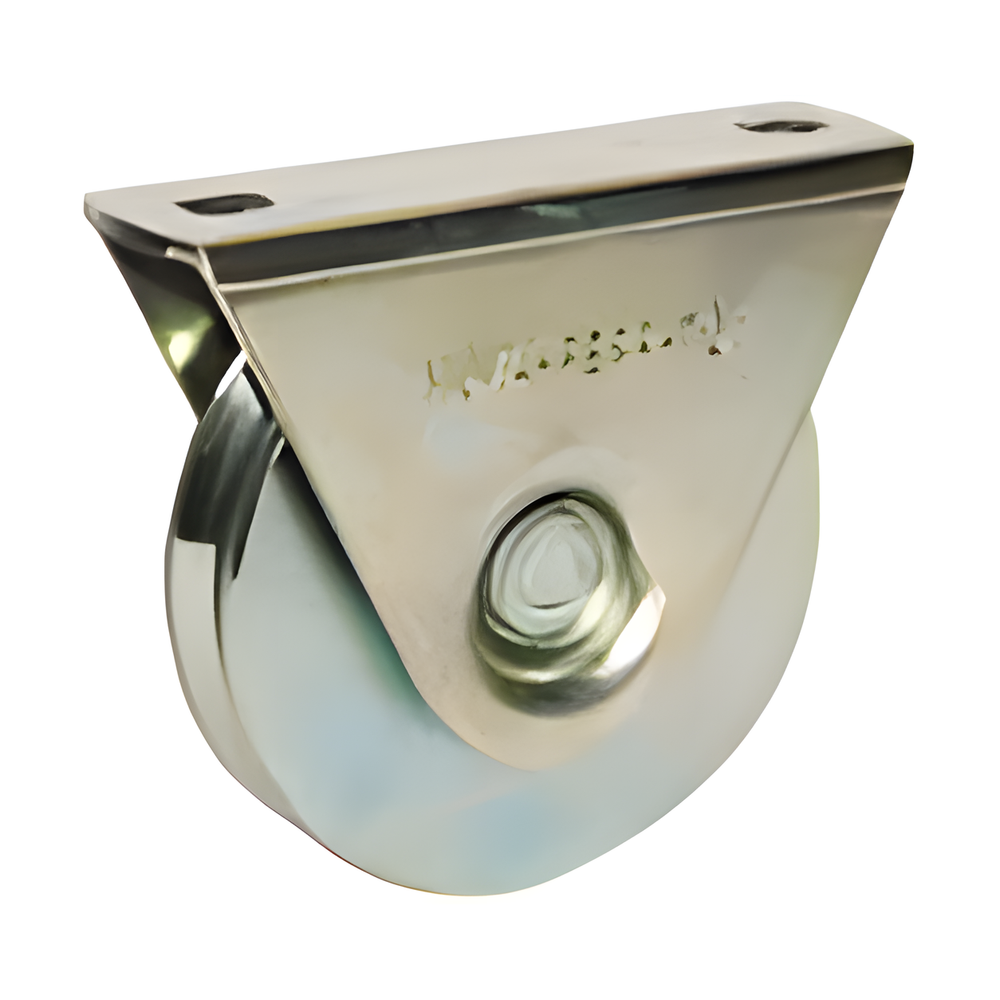 Removable Sliding Gate Wheel 80mm Ø U Groove - Weld on