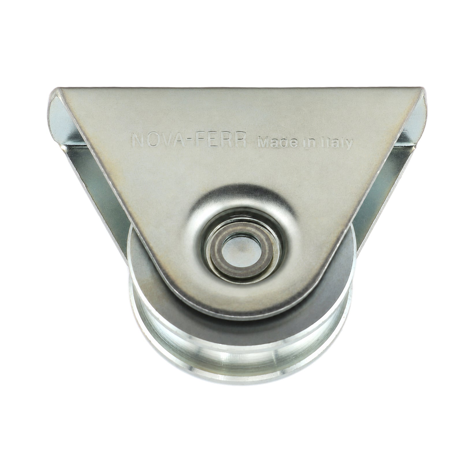 Removable Sliding Gate Wheel 70mm Ø U Groove - Weld on
