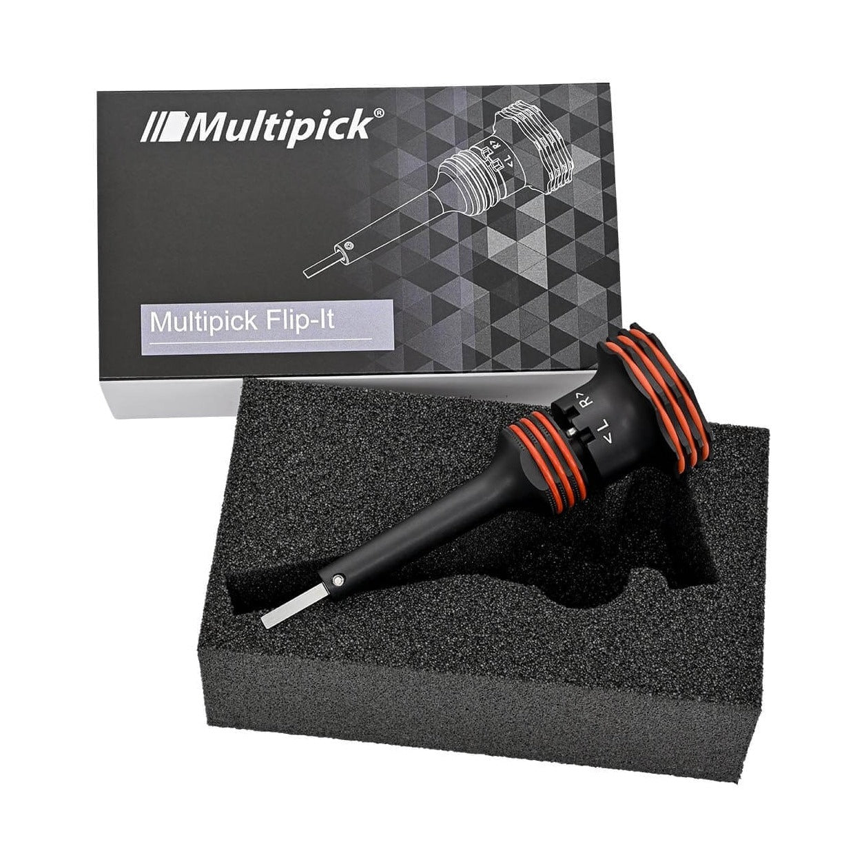 Multipick Flip-It Black Plug Spinner (Original)