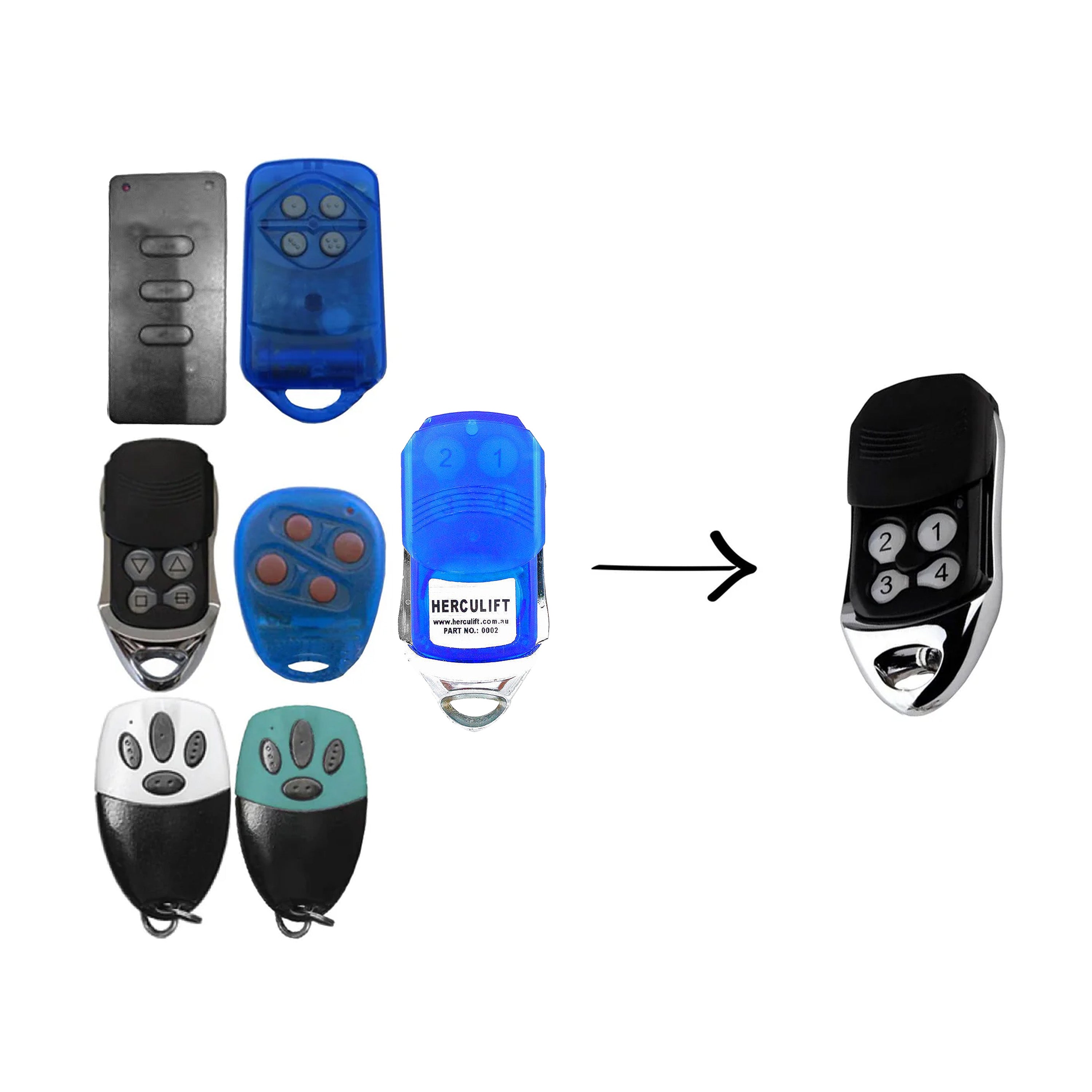 Herculift Compatible Remote