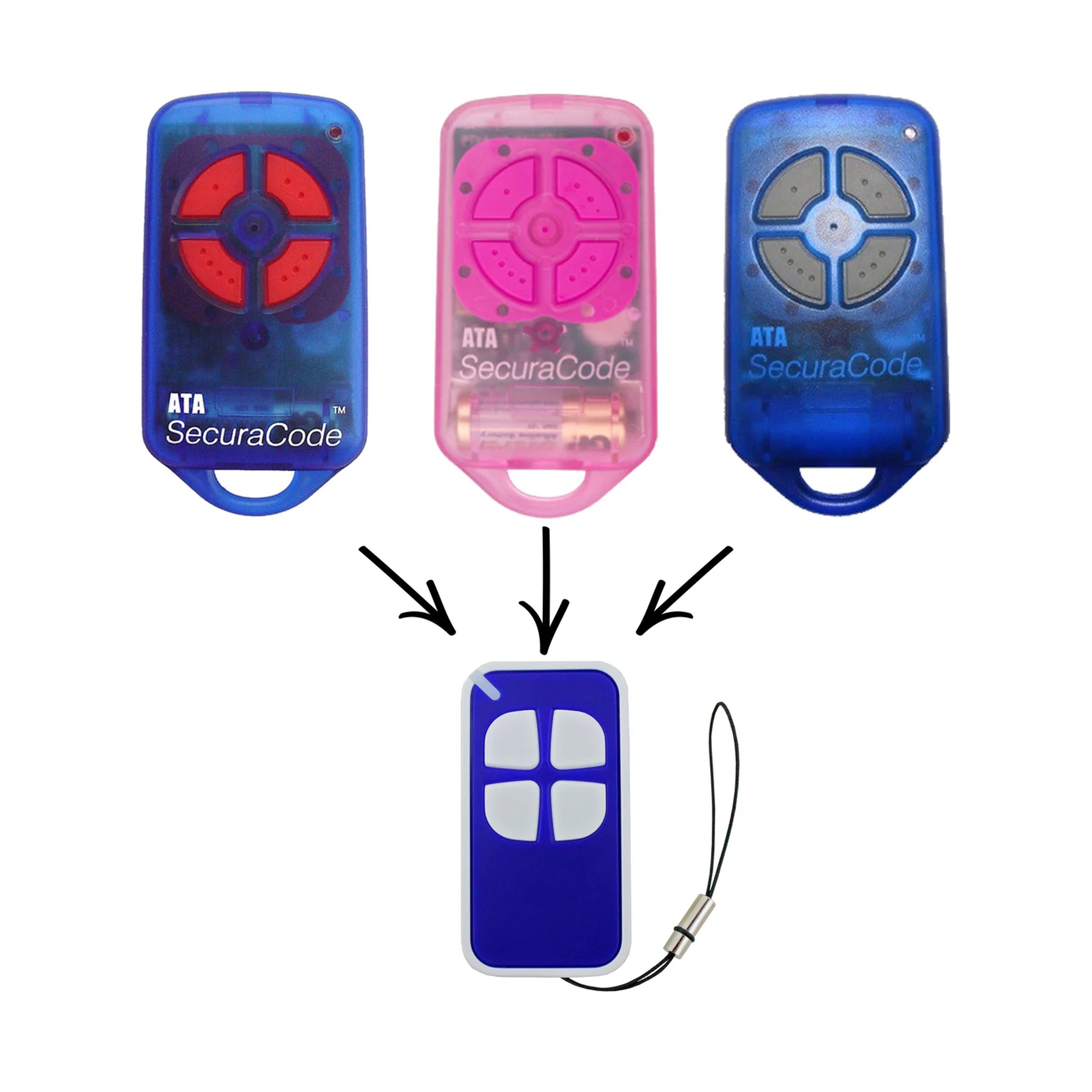 ATA PTX4 Securacode Compatible Remote