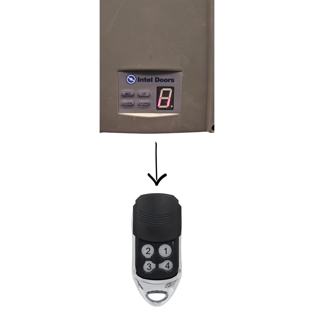 Compatible Remote To Suit Intel Doors | Remote Pro