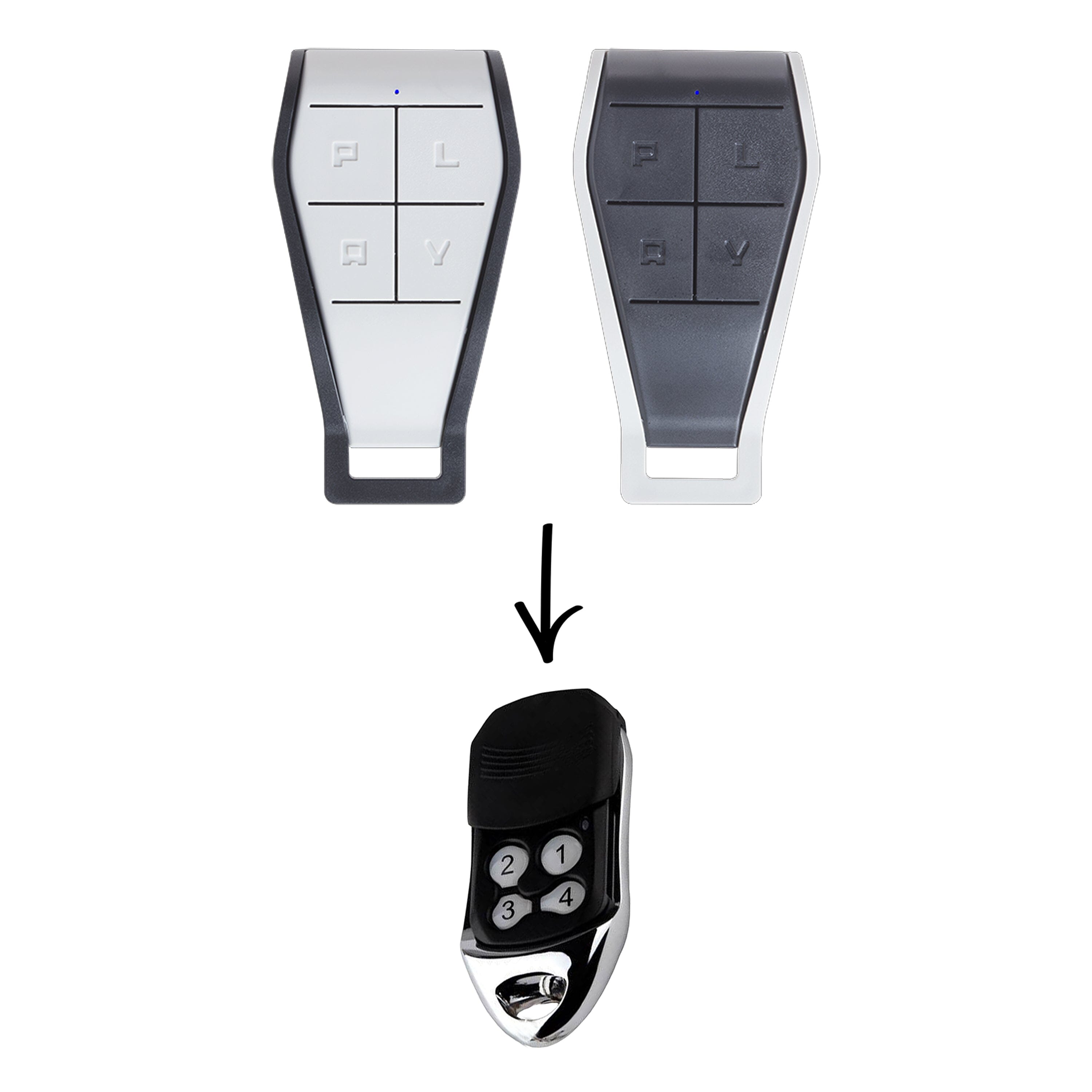 Compatible Remote To Suit Key Automation Play-Remote Pro