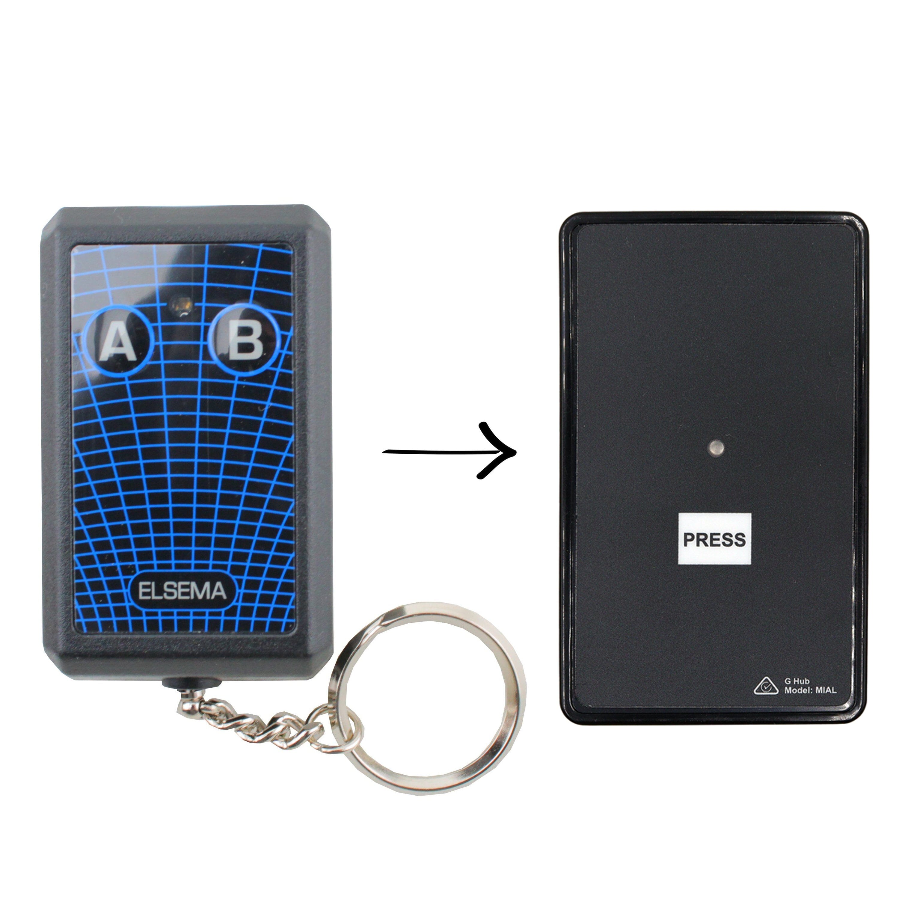 Elsema Key-302 Compatible Remote-Remote Pro
