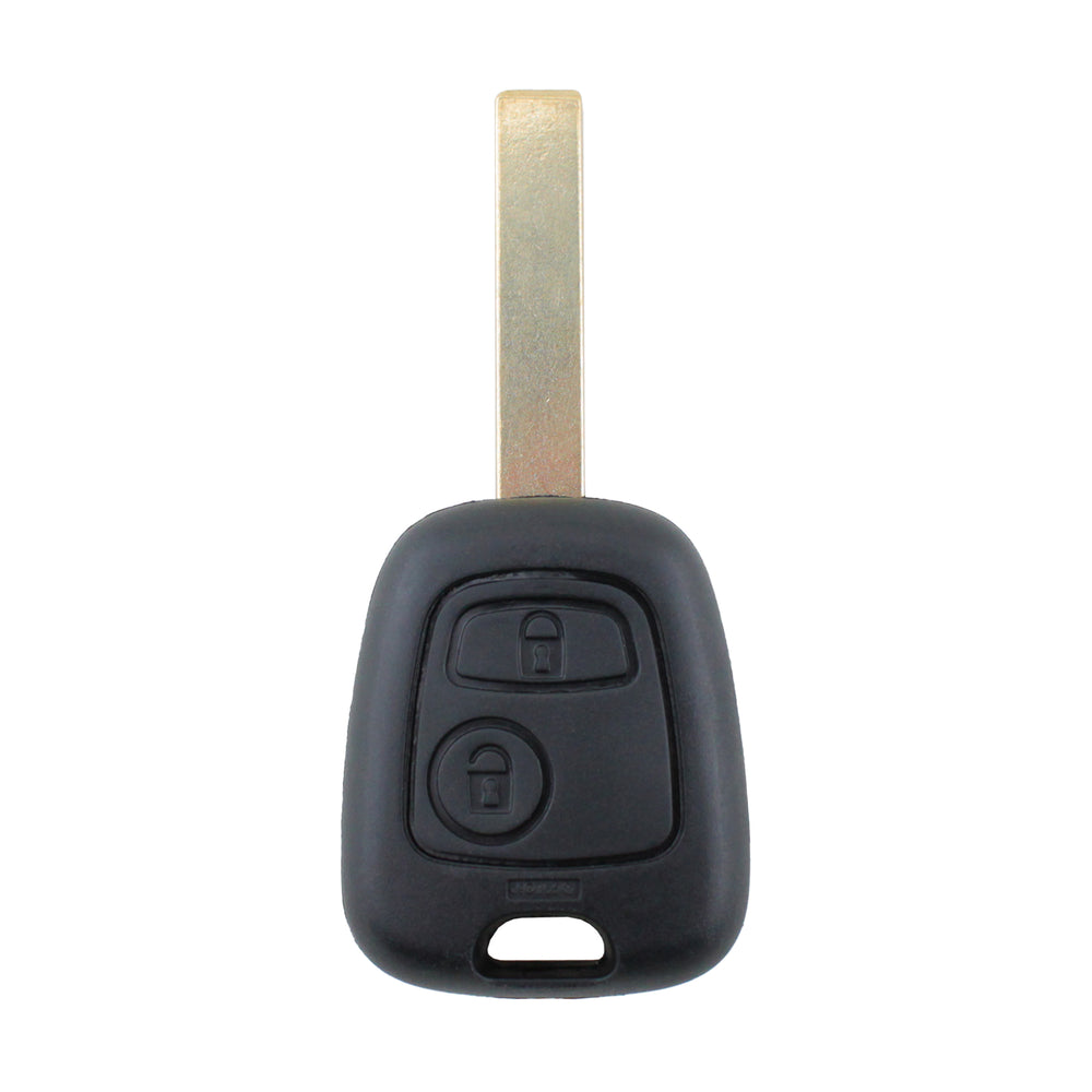 Complete To Suit Peugeot 2 Button Key Remote 307