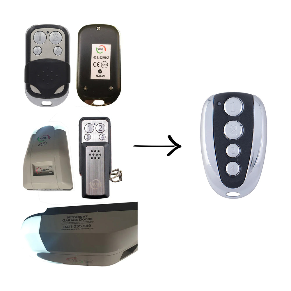 McKnight GDS800/GDS1000 Genuine Remote