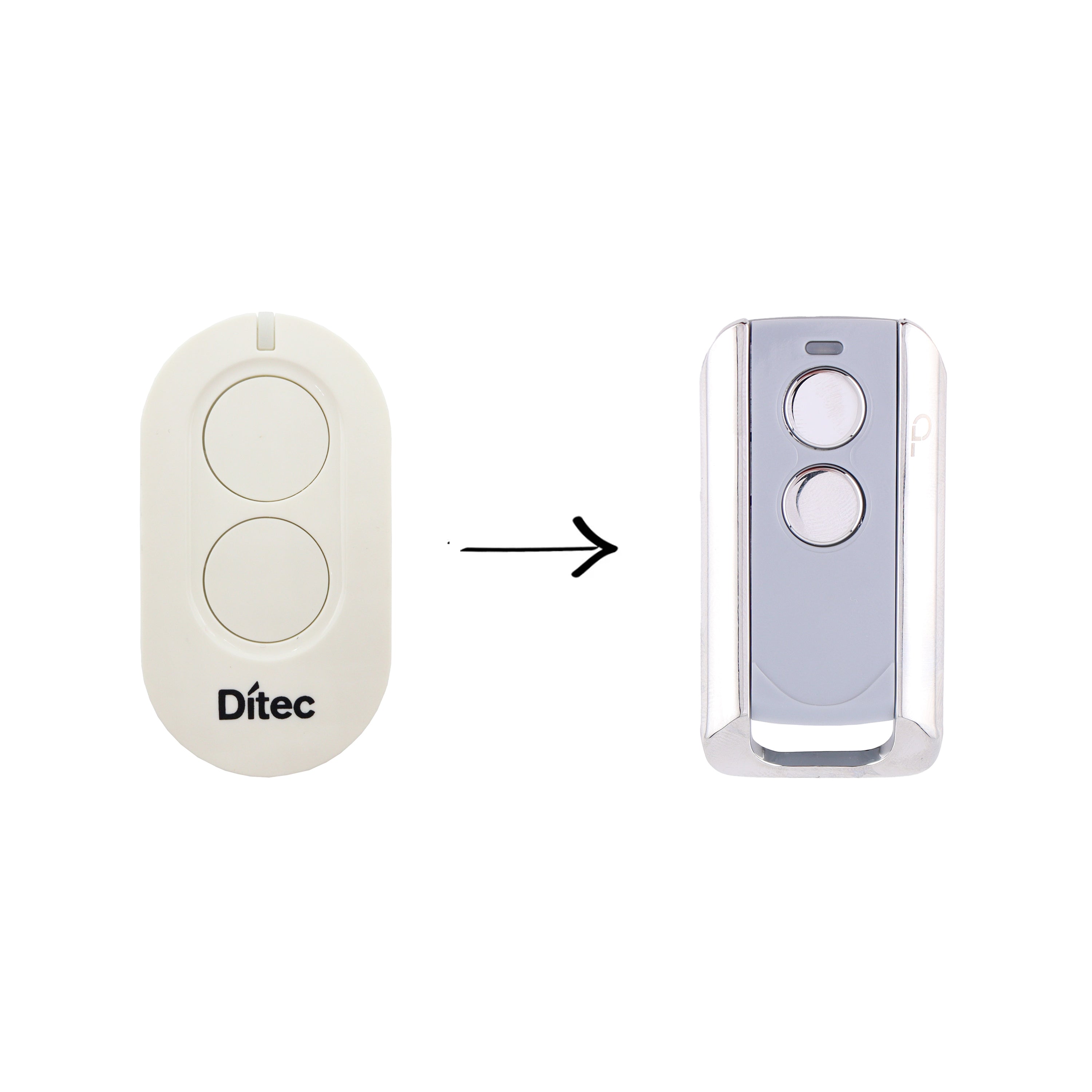 Ditec Entrematic Zen 2 White Genuine Remote