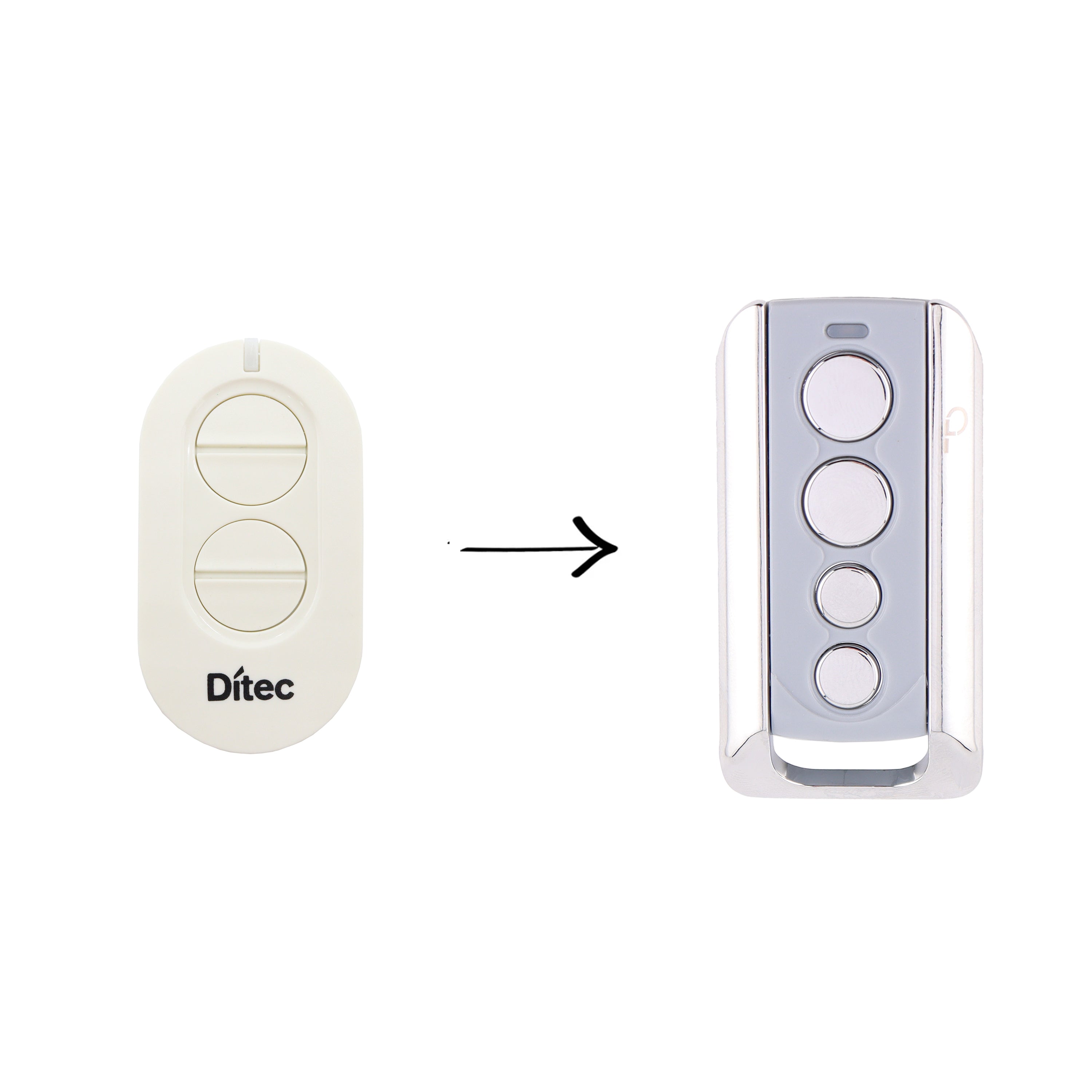 Ditec Entrematic Zen 4 White Genuine Remote