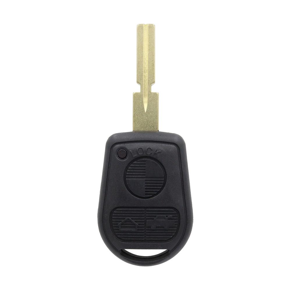 To Suit BMW 3 Button Key Remote Case/Shell/Blank 3-5-7 SERIES X3 X5 Z4 E38 E39 E46 M5 M3