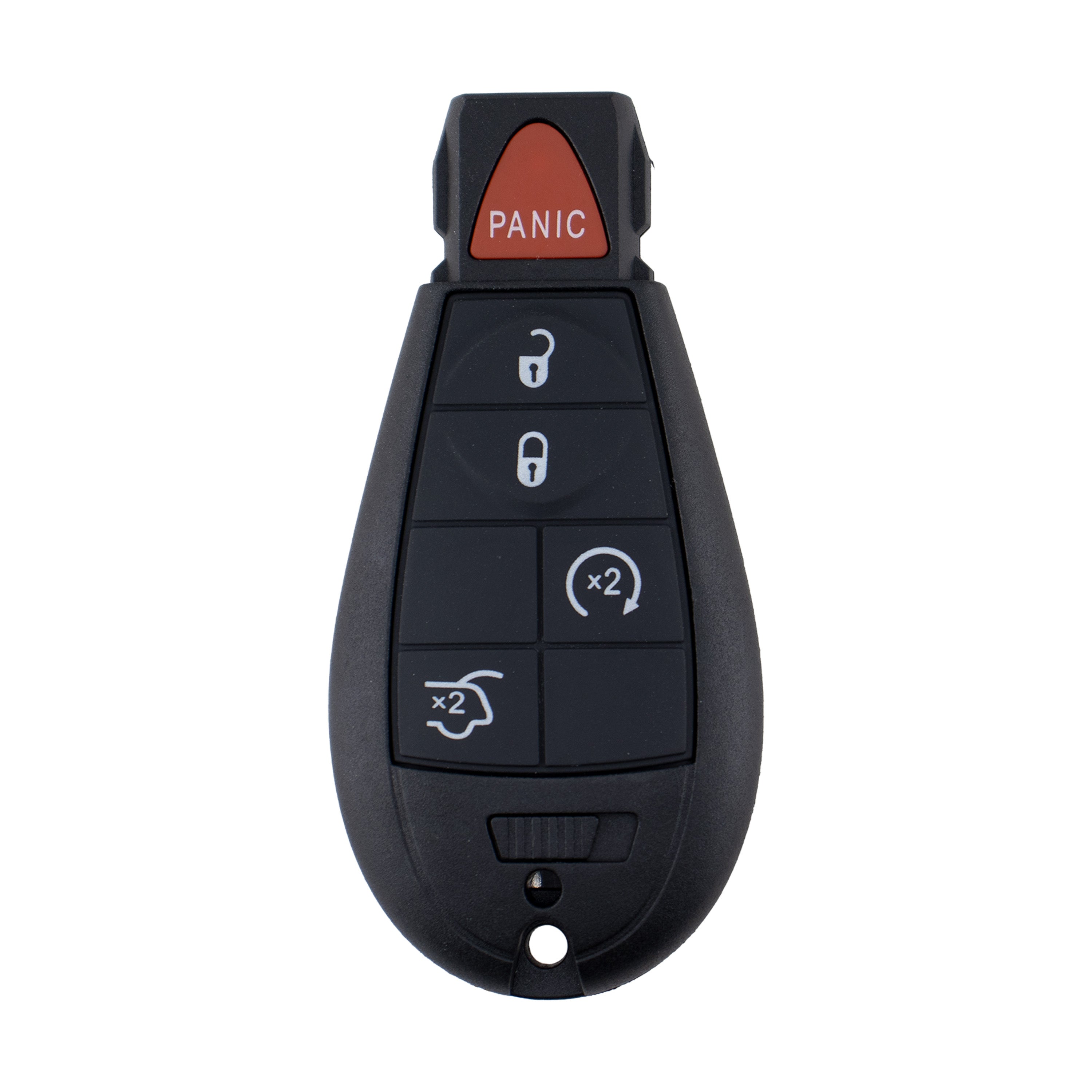 To Suit Chrysler/Dodge/Jeep 5 Button Fob Remote Case/Key/Shell