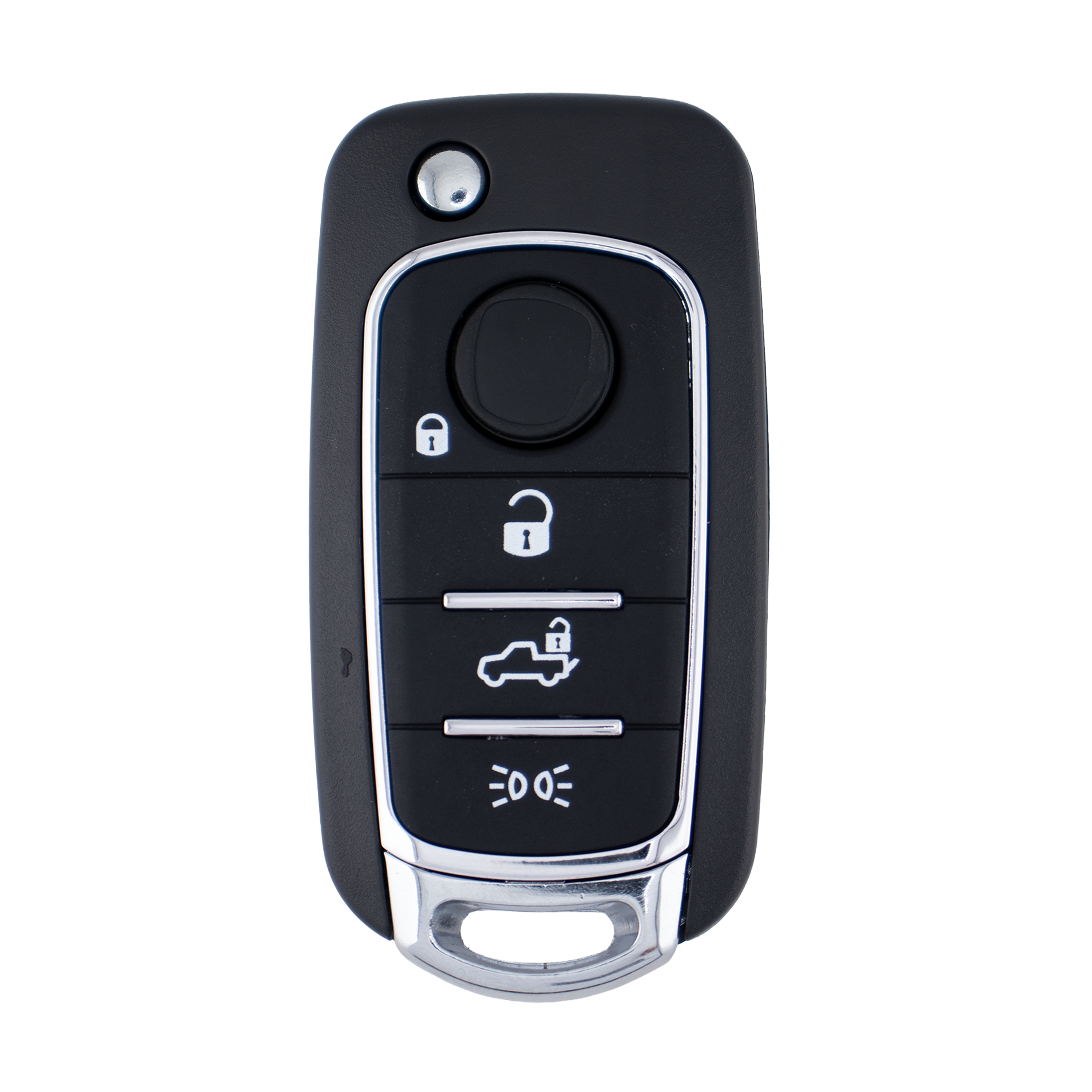 To Suit Fiat 4 Button Flip Key Remote Case/Shell/Blank 500X TIPO