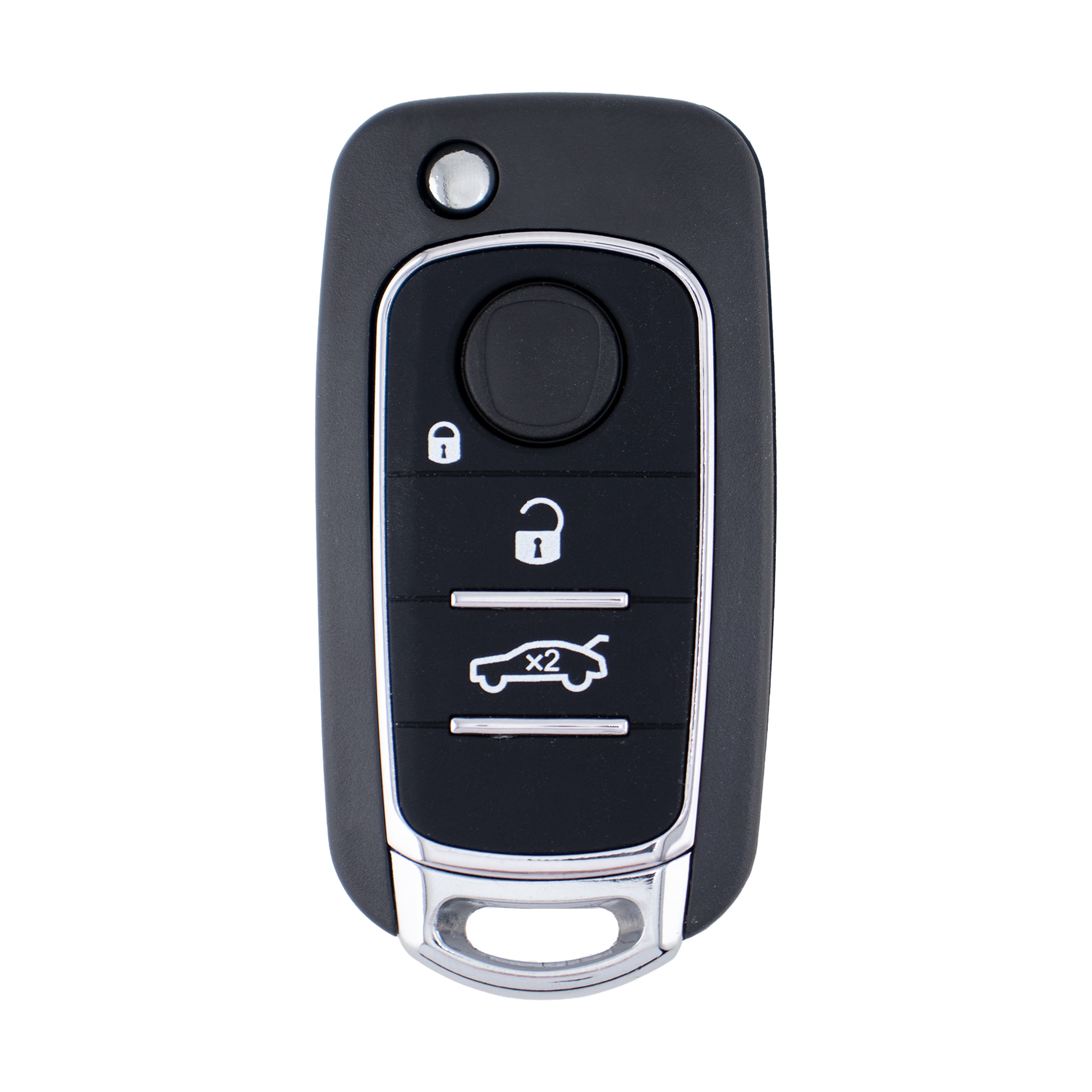 To Suit Fiat 3 Button Flip Key Remote Case/Shell/Blank 500X TIPO