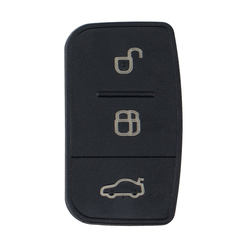 To Suit Ford 3 Button Rubber Replacement