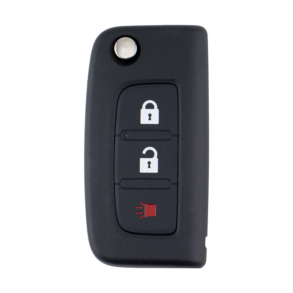 To Suit Foton 3 Button Remote Flip Key Blank Shell/Case/Enclosure