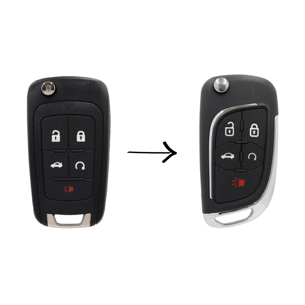 5 Button Replacement Shell To Suit Holden HU100