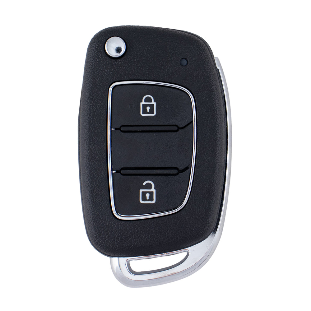 To Suit Hyundai Santa Fe/Elantra iLoad/iMax 2 Button Flip Key Remote Case/Shell