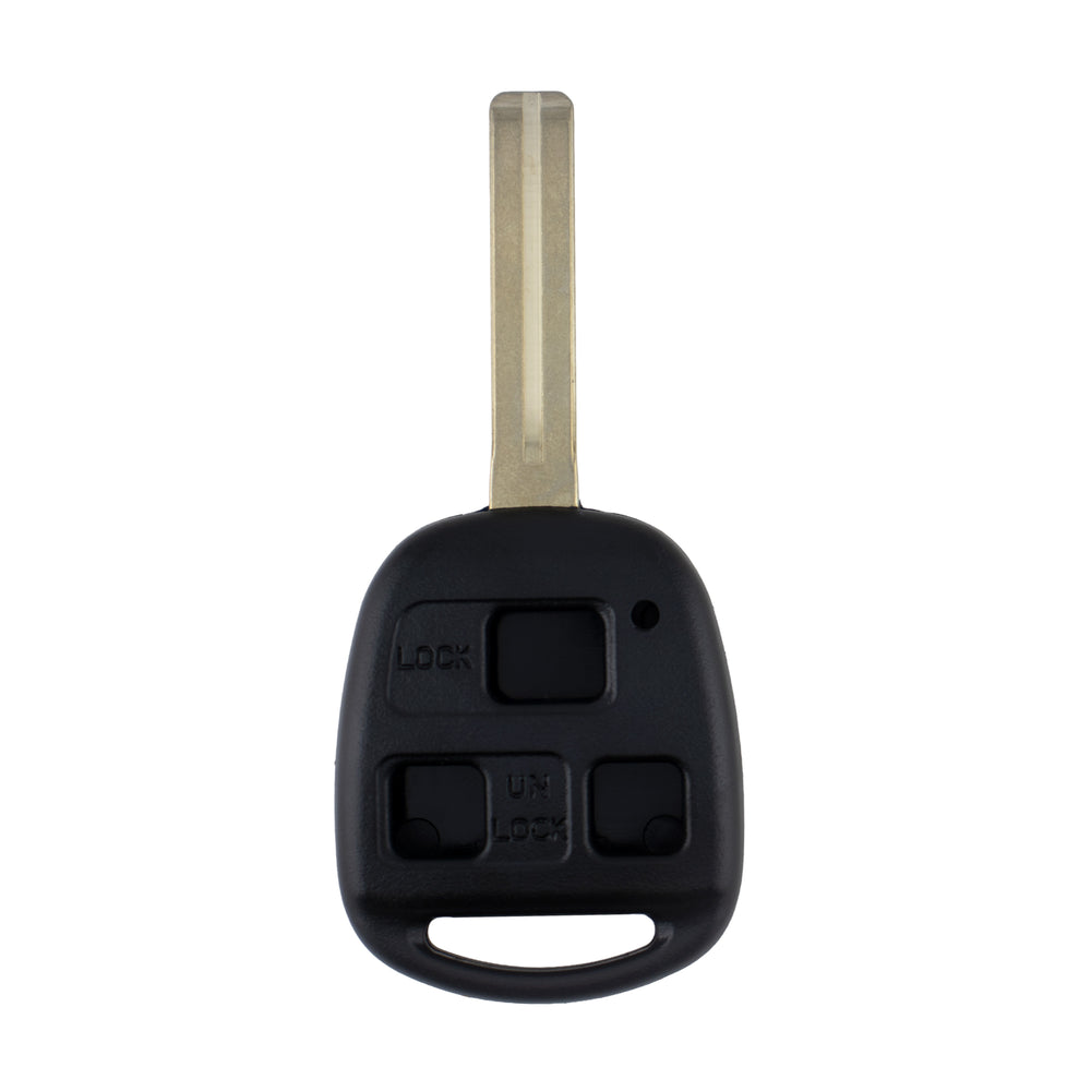 To Suit Lexus Remote Car 38mm Key 3 Button Shell/Case/Enclosure IS200 GS300 RX300 LS400