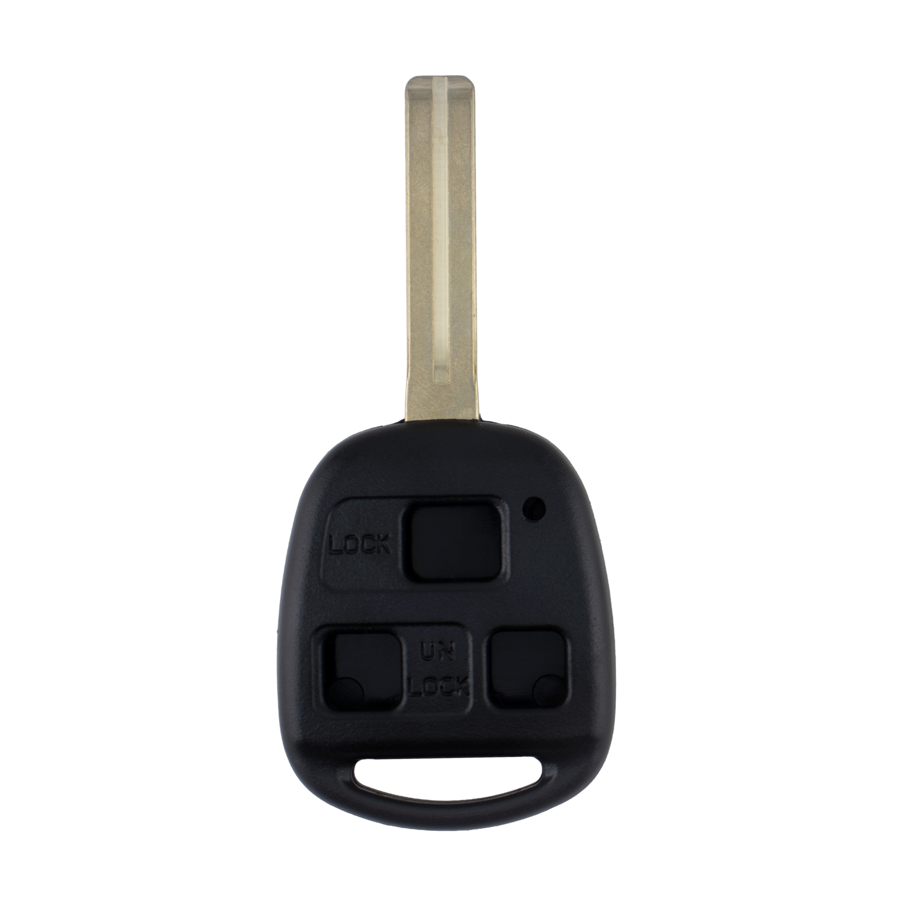 To Suit Lexus Remote Car 38mm Key 3 Button Shell/Case/Enclosure IS200 GS300 RX300 LS400