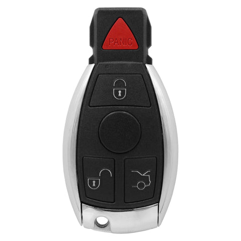 4 Button Car Key Replacement Shell To Suit Mercedes Benz 1997-2014