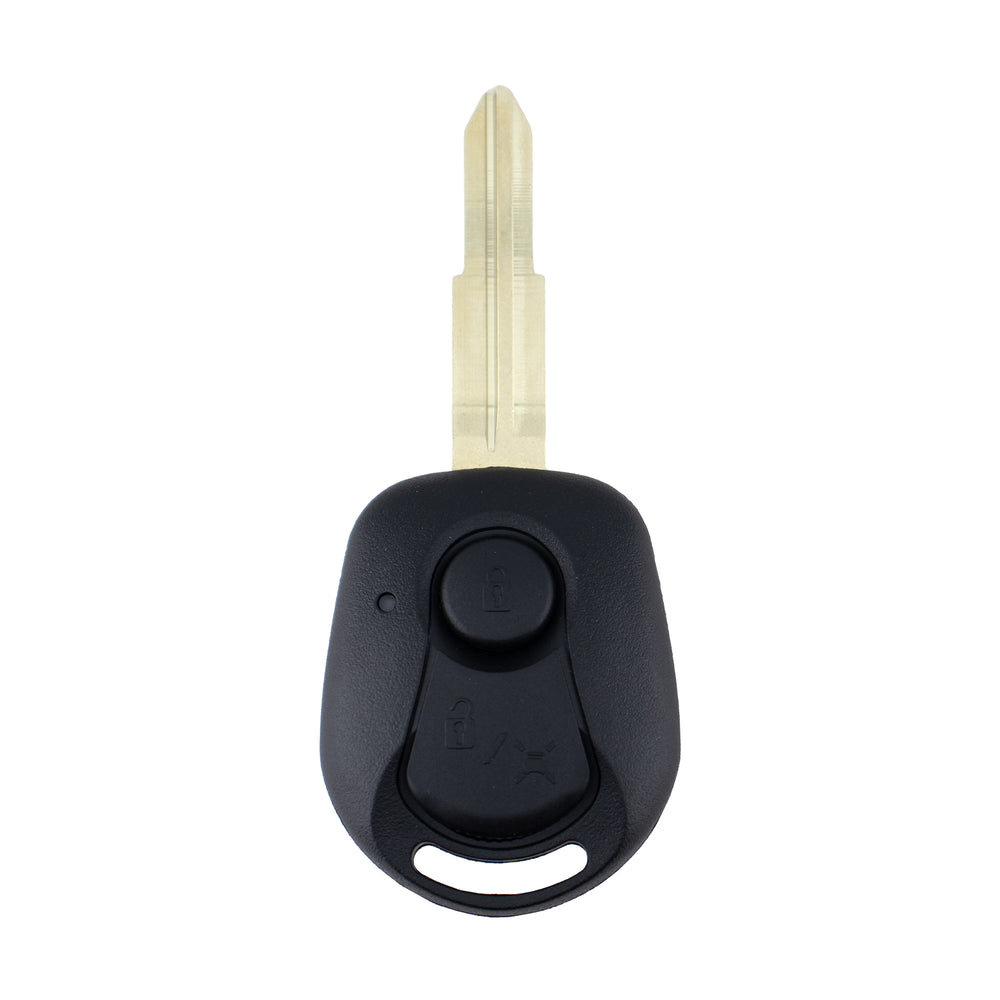 To Suit Ssangyong 2 Button Remote Key Shell Actyon/Kyron/Rexton
