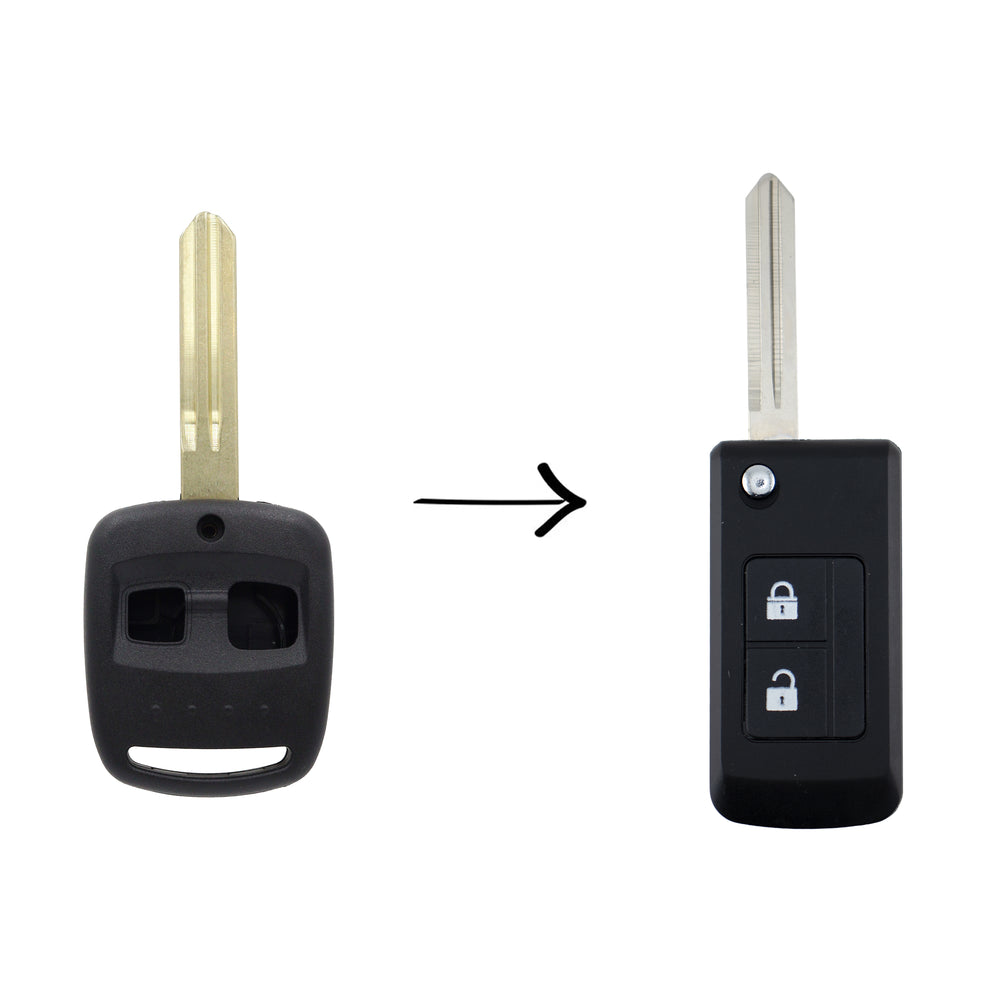 To Suit Subaru Forester Impreza Remote Car Flip Key Blank Shell/Case