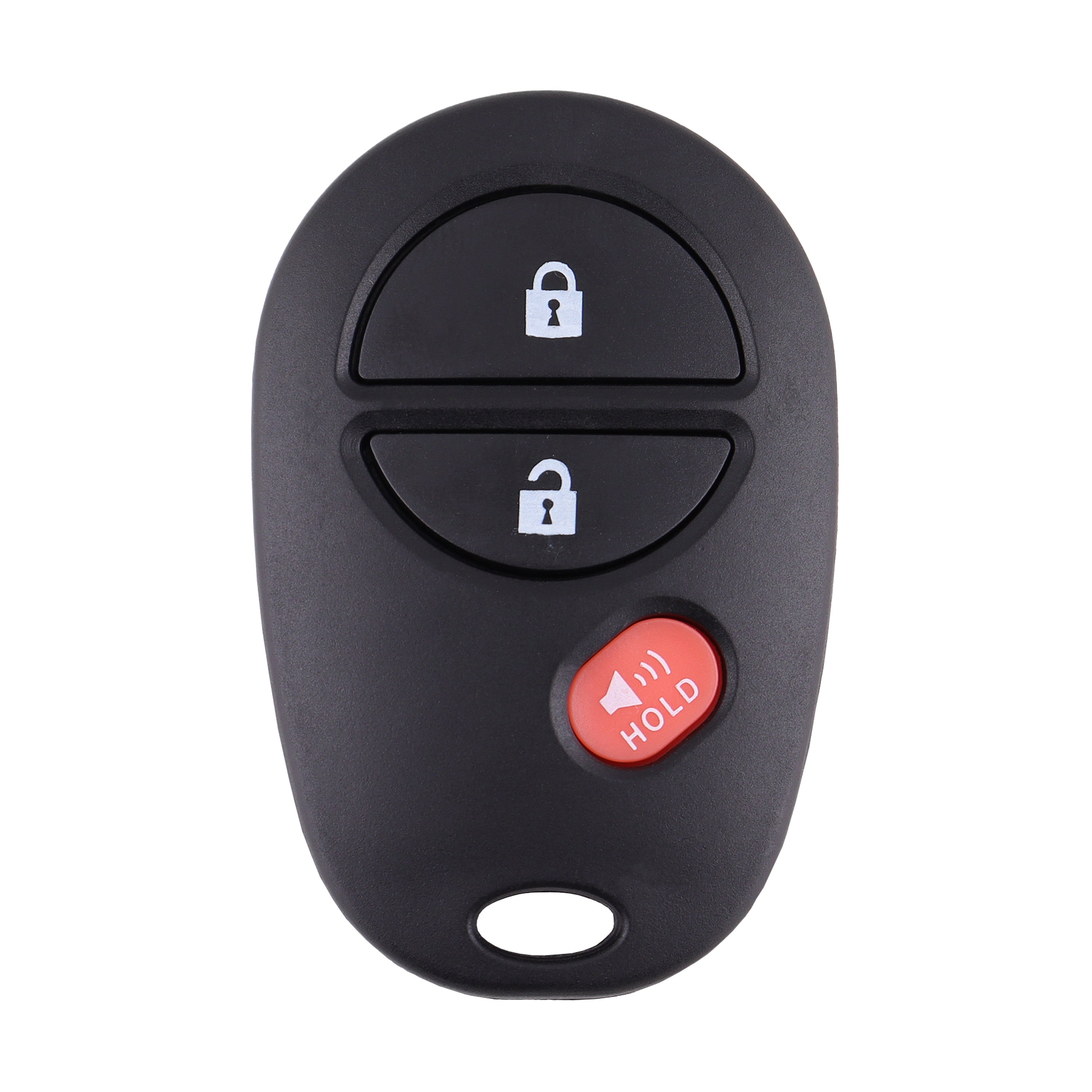 Remote Car Key Blank 3 Button Replacement Shell/Case/Enclosure To Suit Toyota Camry