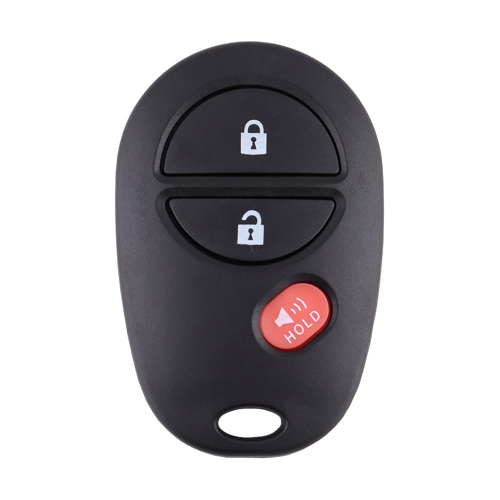 Remote Car Key Blank 3 Button Replacement Shell/Case/Enclosure To Suit Toyota Camry