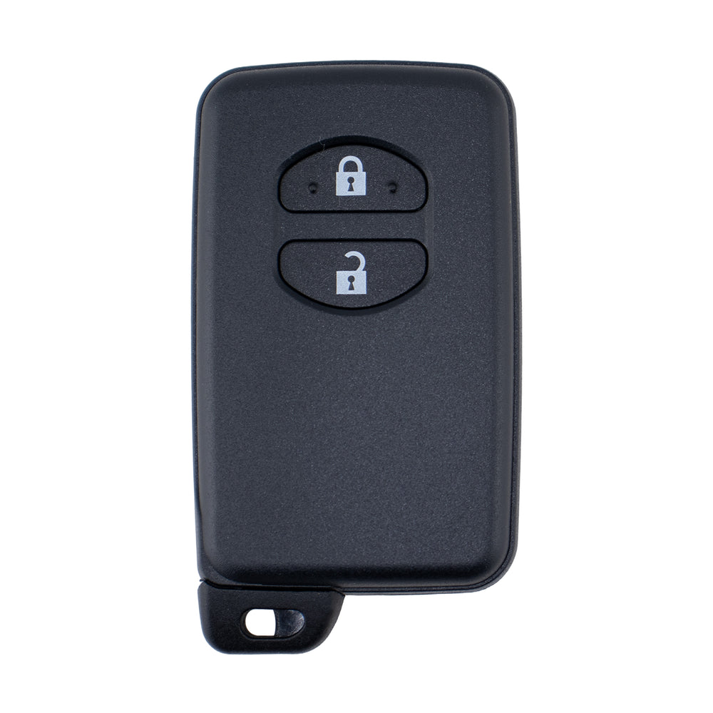 2 Button Black Remote/Key Fob To Suit Toyota