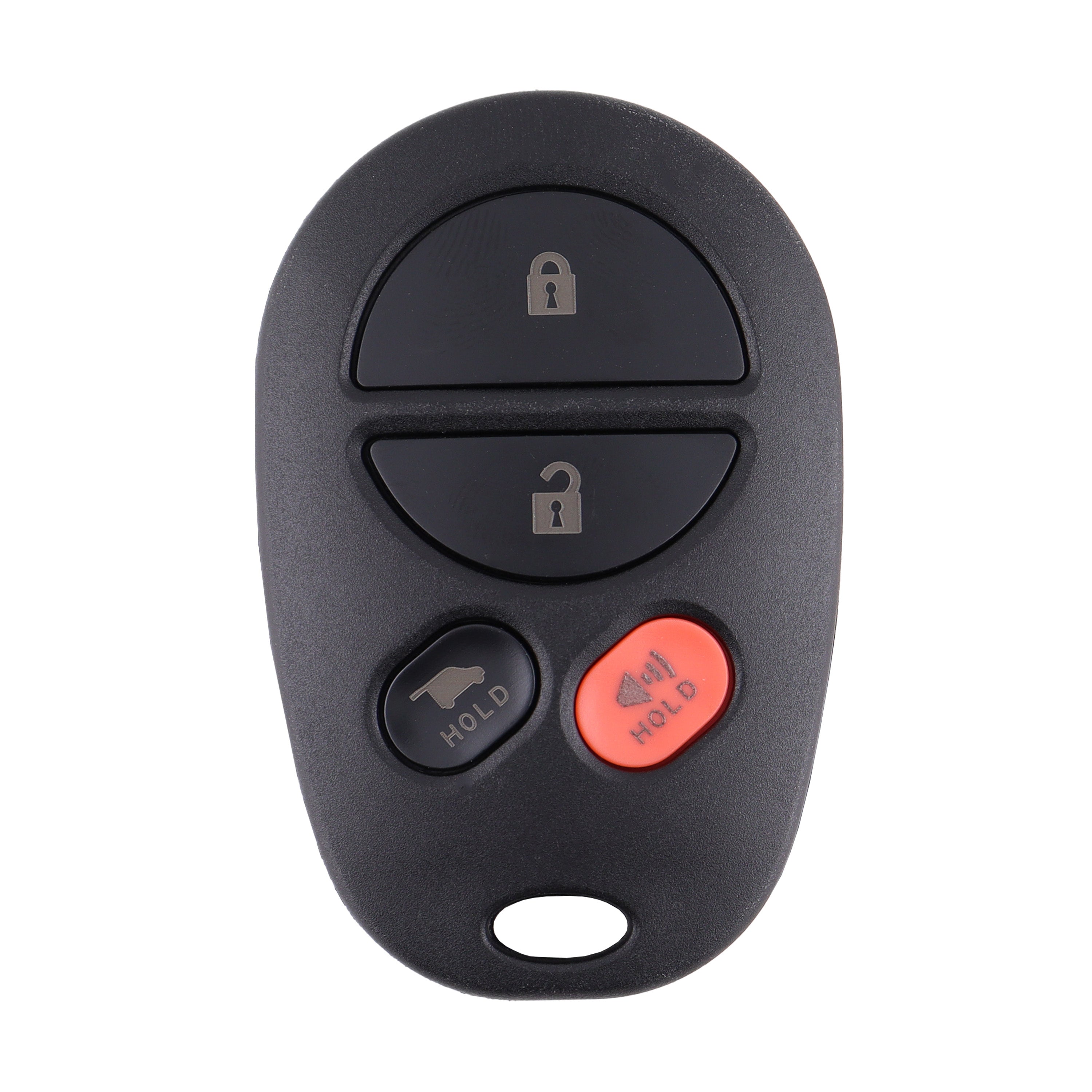 Remote Car Key 4 Button Replacement Shell/Case/Enclosure To Suit Toyota Kluger Aurion