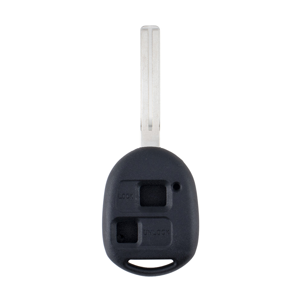 2 Button Car Key Blank Shell/Case To Suit Toyota