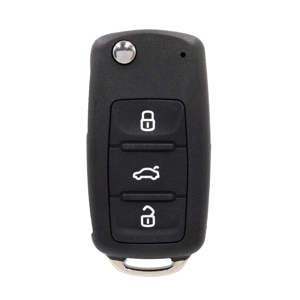 To Suit Volkswagen 3 Button Uncut Key