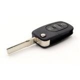 3 Button Key Shell with 2032 battery clip To Suit Volkswagen Bora, Golf, Passat