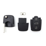3 Button Key Shell with 2032 battery clip To Suit Volkswagen Bora, Golf, Passat