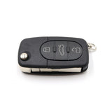 3 Button Key Shell with 2032 battery clip To Suit Volkswagen Bora, Golf, Passat