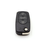 3 Button Key Shell with 2032 battery clip To Suit Volkswagen Bora, Golf, Passat