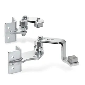 Swing Gate Fitting - Rising Hinge To Suit 40mm Steel, Weld In, Rh Pair