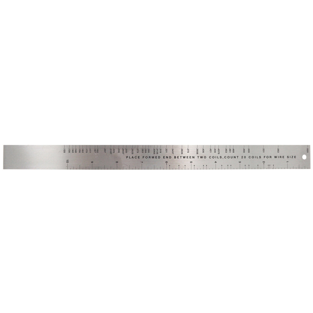Spring Extension Ruler Spring Wire Gauge Ruler-Remote Pro