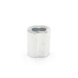 Swage/Ferrule Sleeve 3.0mm Hourglass Aluminium - 100 Pack