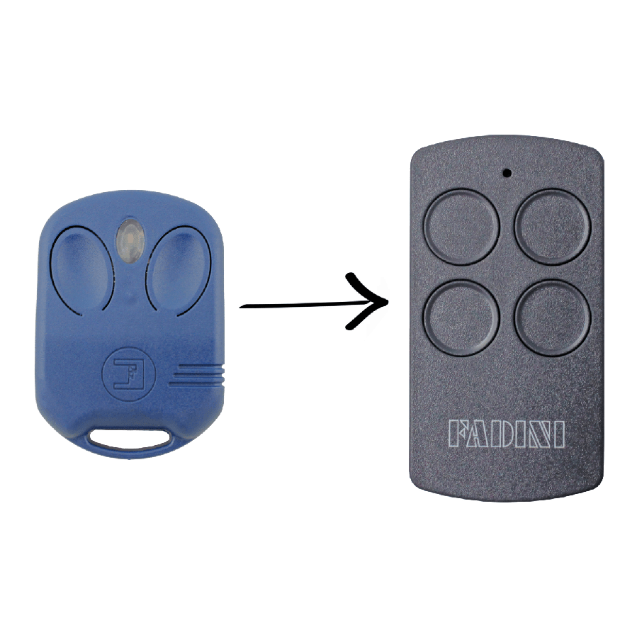 Garage & Gate > Transmitter > Remote > Handheld - Fadini Jubi Astro Genuine Remote