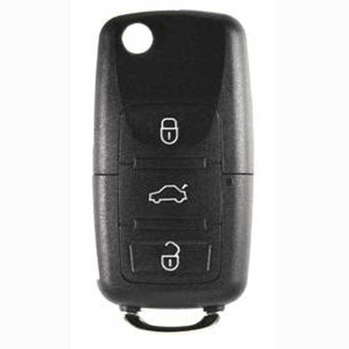 3 Button HU66 Flip Key Housing to suit Volkswagen