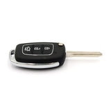 To Suit Hyundai HYN14R 3 Button Flip Key Remote Case/Shell