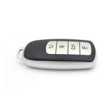 Leather-Like Silver Car Key Sleeve to suit Chery Omoda 5