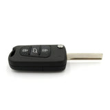 3 Button HYN17 Flip Key Housing to suit Hyundai