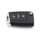 Replacement Blank Car Key/Shell To Suit Volkswagen