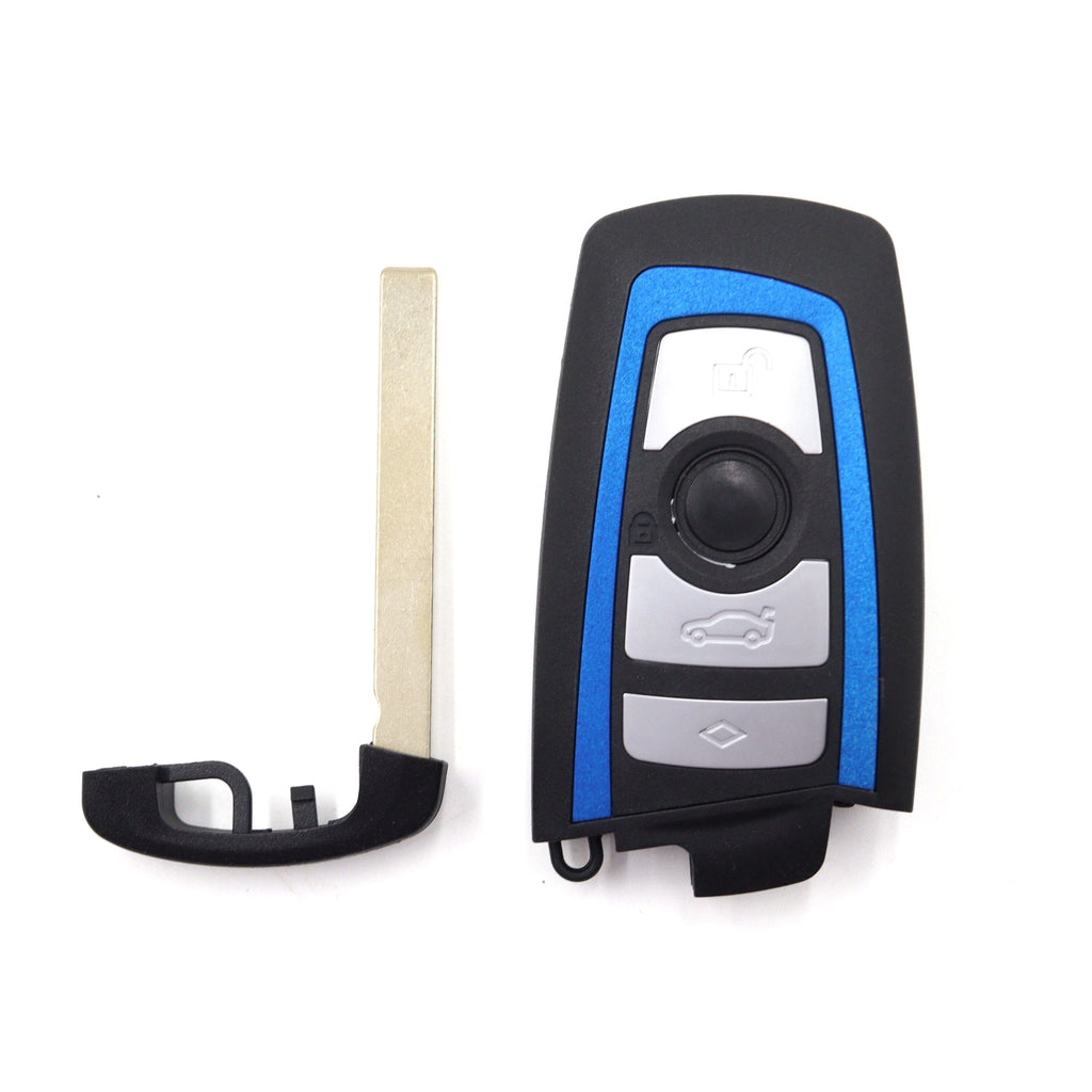 Bmw Key Keyless Entry Complete Remote Keyless Smart Key To Suit BMW Blue Line 1/2/3/4 Series ...