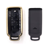 3 Button Black Car Key Cover To Suit Mitsubishi Outlander