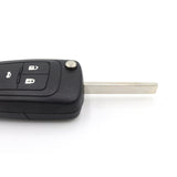 To Suit Holden Barina/Cruze/Trax 3 Button Remote Flip Key Blank Shell/Case/Enclosure